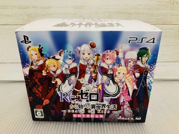 PS4 Re:Zero Death Or Kiss Limited Edition From JP Import F/S