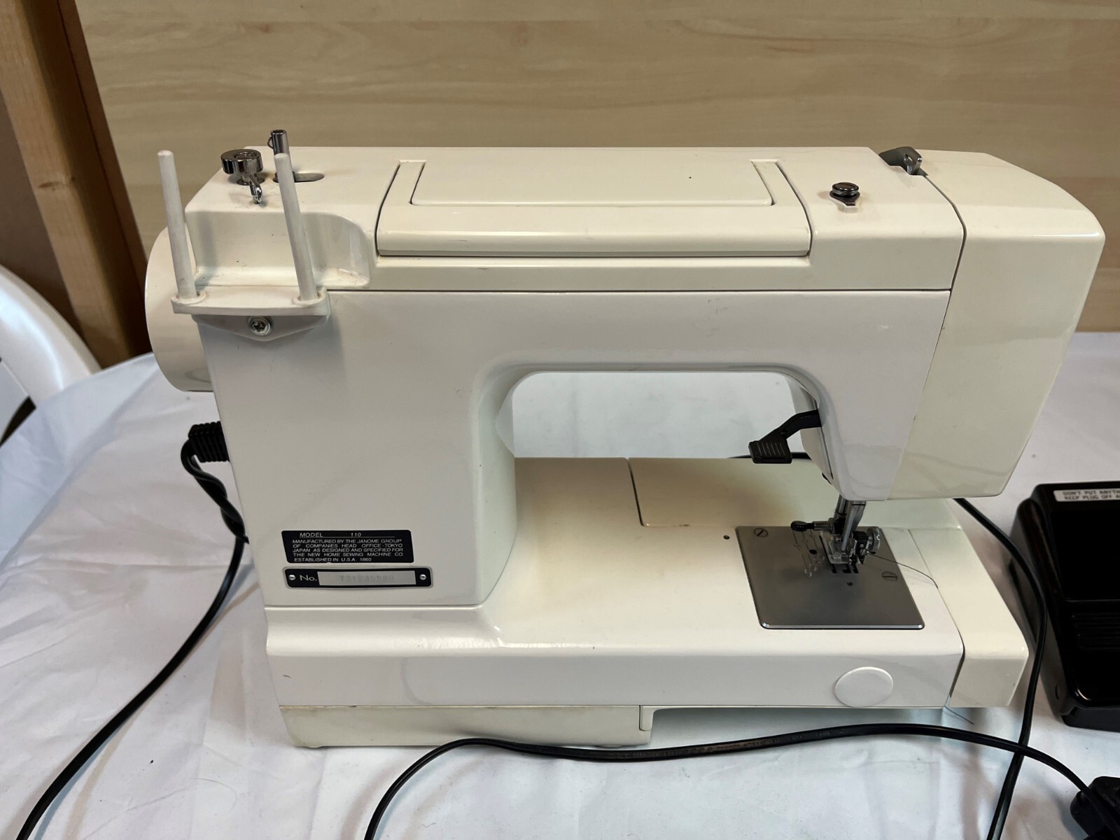 Janome 110 semi industrial, leather and upholstery sewing machine. eBay