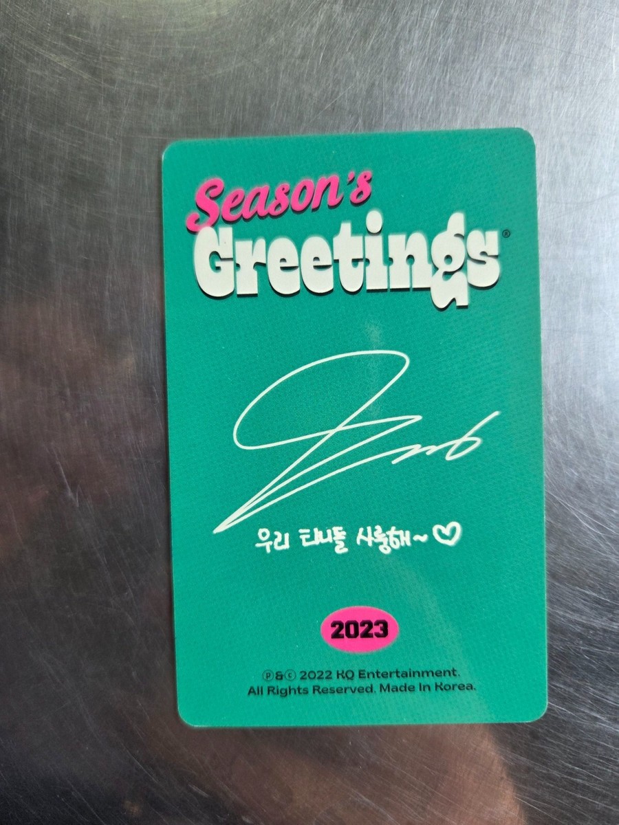 Ateez Seonghwa Photocard Official 