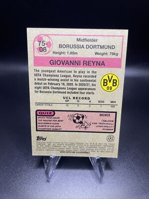 2021-22 Topps UEFA Champions League 1975 Topps #75-08 Giovanni