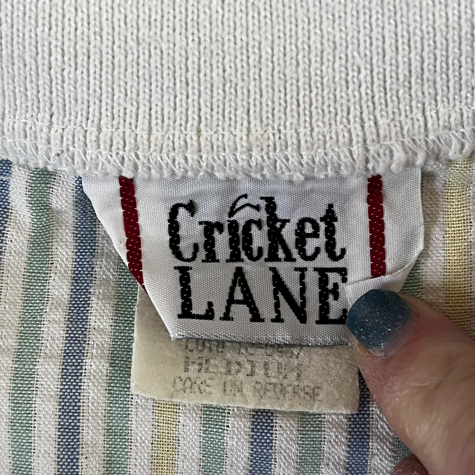 Vintage Cricket Lane Womens Mid Century Retro Top Sz … Gem