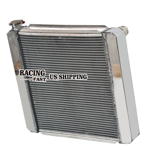 Aluminum Performance Racing Radiator Fits 19" x 20" GM Chevy Crossflow 209632 - Picture 5 of 5