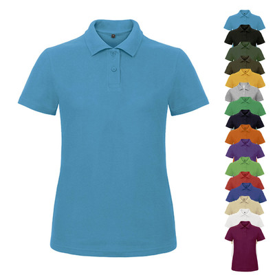 POLOHEMD POLOSHIRT FÜR DAMEN XS S M L XL XXL 3XL -Women´s Polo ID.001- NEU B&C