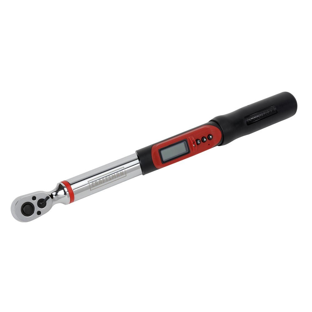 NEW CRAFTSMAN 3/8 Drive 5-100 FT-LB Adjustable Digital Click