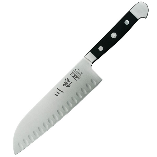 Santoku Mit Kulle 1546/18 Von GÜDe, Serie Alpha, 18 Cm Klinge-image