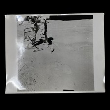 VERY RARE Original 1972 Apollo 16 NASA Type 1 Lunar Photograph Taken on Moon 3