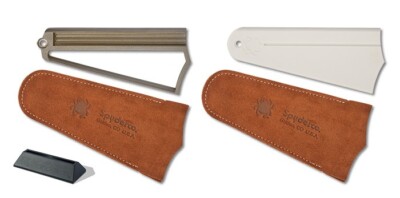Spyderco Golden Stone/Webfoot Set Portable Knife and Tool Sharpener 308FCBN