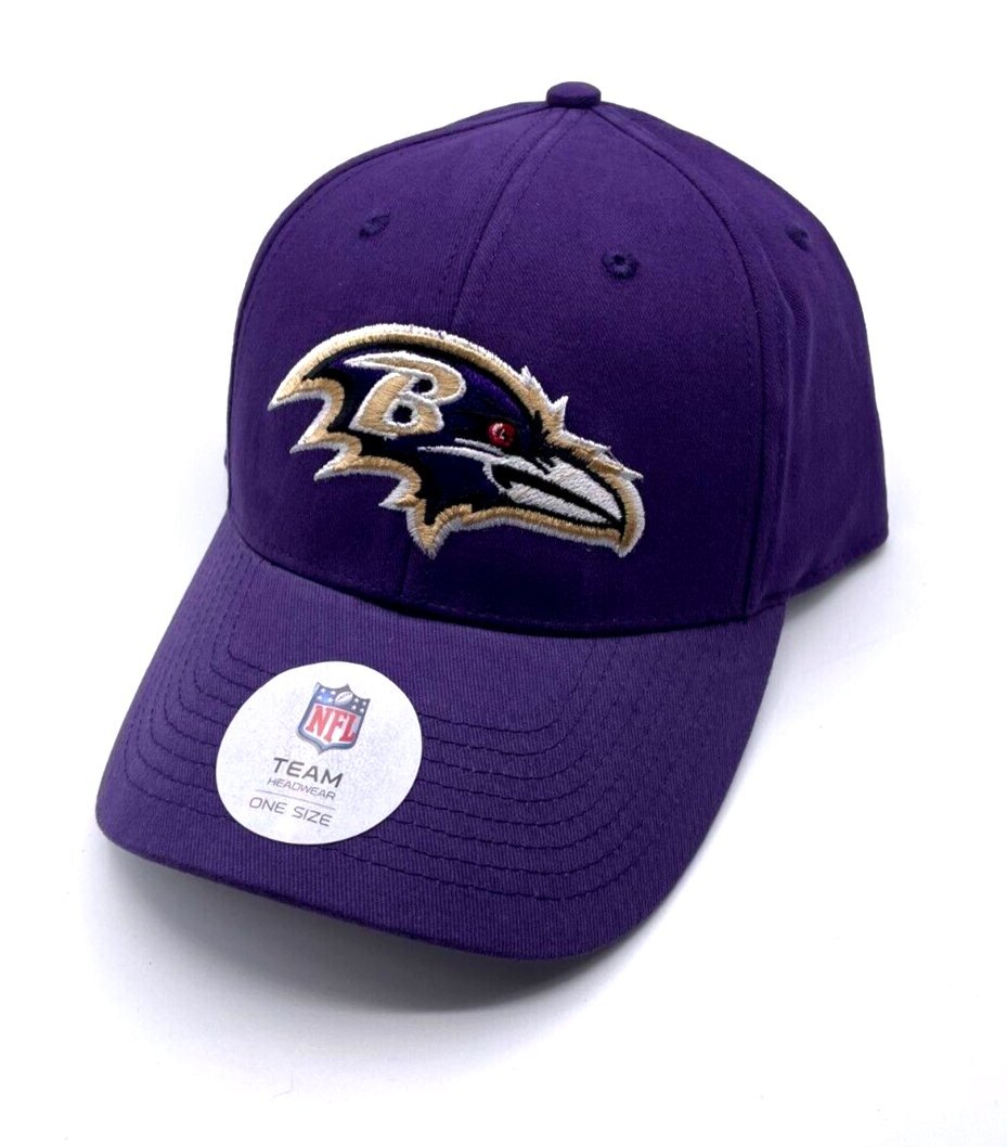 キャップ　パープル BALTIMORE RAVENS PURPLE ADJUSTABLE HAT MVP AUTHENTIC NFL FOOTBALL