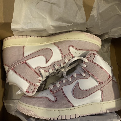 Nike Dunk High 1985 Pink Denim DQ8799 100 Size11.5 | eBay