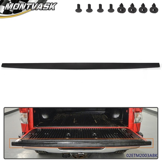 For 2007-2013 Toyota Tundra ABS Tailgate Moulding Protector Cover Top