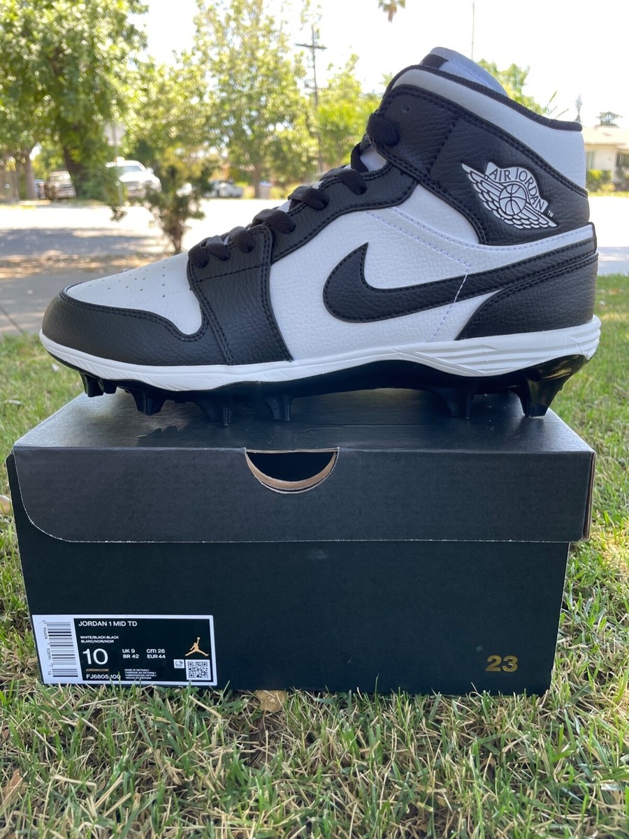 Jordan 1 Mid TD Alpha Menace \'Black White\' Panda 2023 FJ6805-100 size 11 - 13 Jordan 1 Mid TD Alpha Menace  main image 2