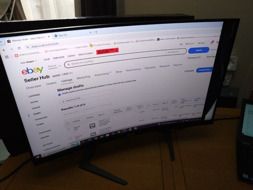 MONITOR CURVO PHILIPS 32" *VER FOTOS Y DESCRIPCIÓN* - Imagen 4 de 13