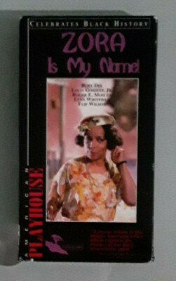 ruby dee ZORA IS MY NAME  lynn whitfield / flip wilson  VHS VIDEOTAPE not dvd