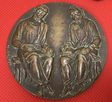 Médaille Alliance Française - 1979 - Signée H. Dropsy En Bronze