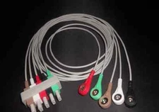 ALPTA Philips M1625A ECG leadwires AHA Compatible 5Leads