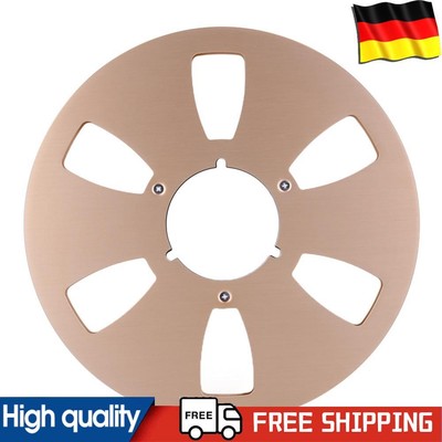 10.5 Inch Empty Aluminum Disc Replacement 6 Hole for Studer ReVox/TEAC/BASF