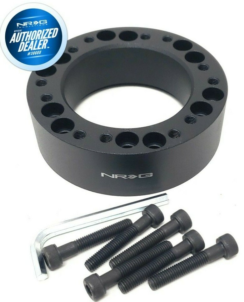 全新 NRG STEERING WHEEL HUB SPACER 1" NARDI PERSONAL SPARCO OMP MOMO SRK510BK eBay