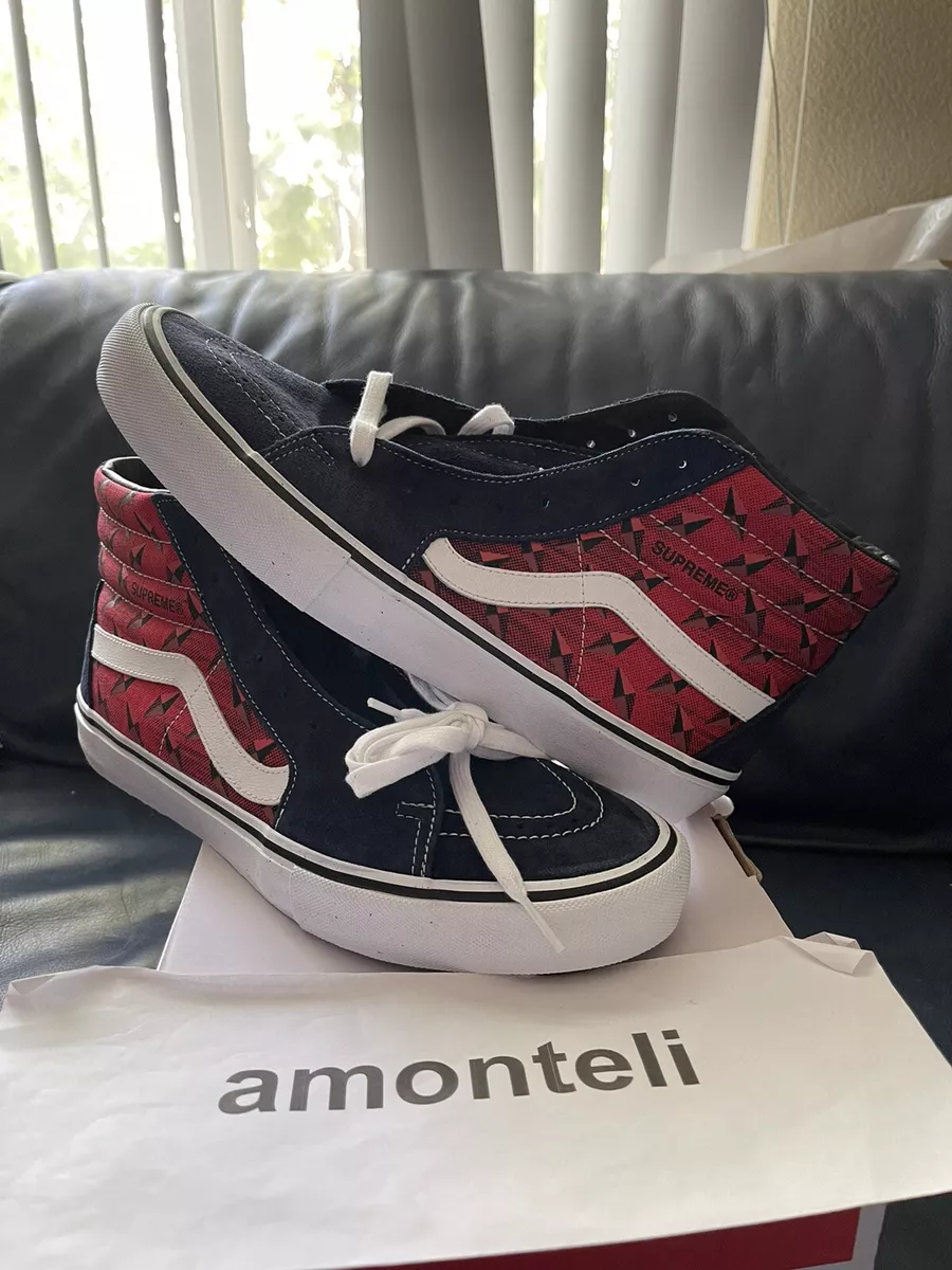 Supreme®/Vans® Diamond Plate Sk8-Hi Pro-