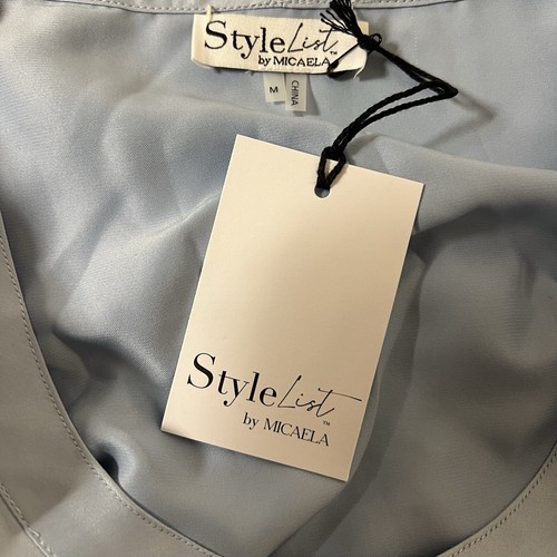 StyleList by Micaela Tank Größe M wendbar weich blau - Bild 3 von 4