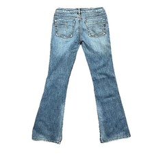 Silver Jeans Suki Bootcut Jeans Women  s 28x33 Distressed Blue Denim