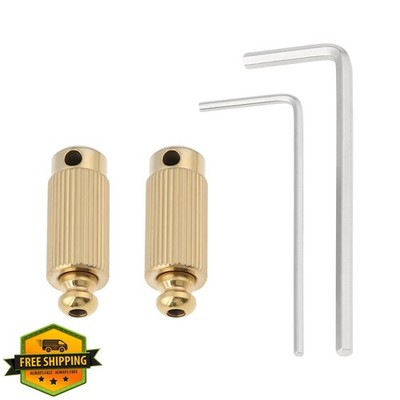 eMagTech Pair Tremolo Bridge Studs for Gotoh 510T 510TS Gold