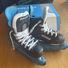 Bauer Ice Hockey Skates Size 13Y with Box and Carry Bag Excellent Condition