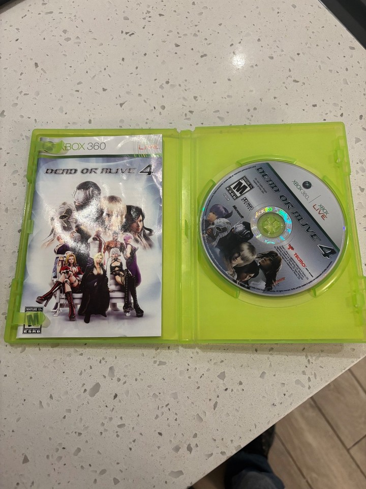 Dead Or Alive 4 - Microsoft Xbox 360 - PAL - FR - Bon état
