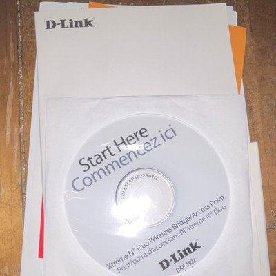 D-Link DAP-1522 Wireless Router Xtreme N Duo Bridge Access Point diver 