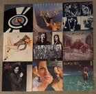 70s  80s Classic Rock lot 9 LPs EAGLES Rolling Stones FOREIGNER Styx EDDIE MONEY