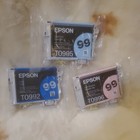 O3M SET 3 EPSON #99 COLOR INK T0996 T0992 T0995 ARTISAN  SEALED — photo 1