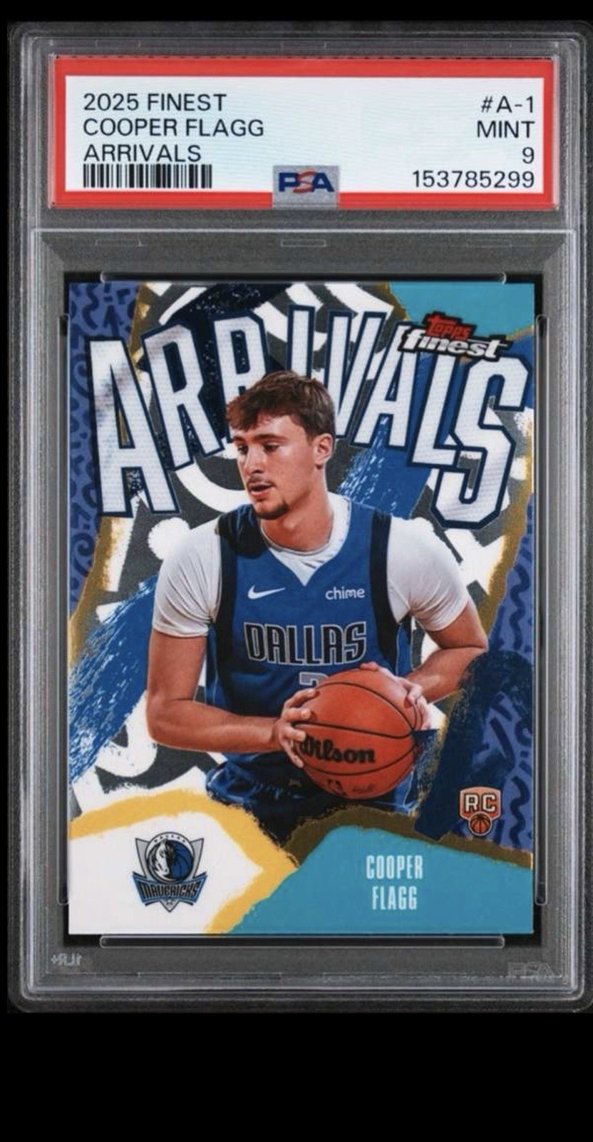 2025-26 Topps Finest - Arrivals Cooper Flagg #A-1 (RC)