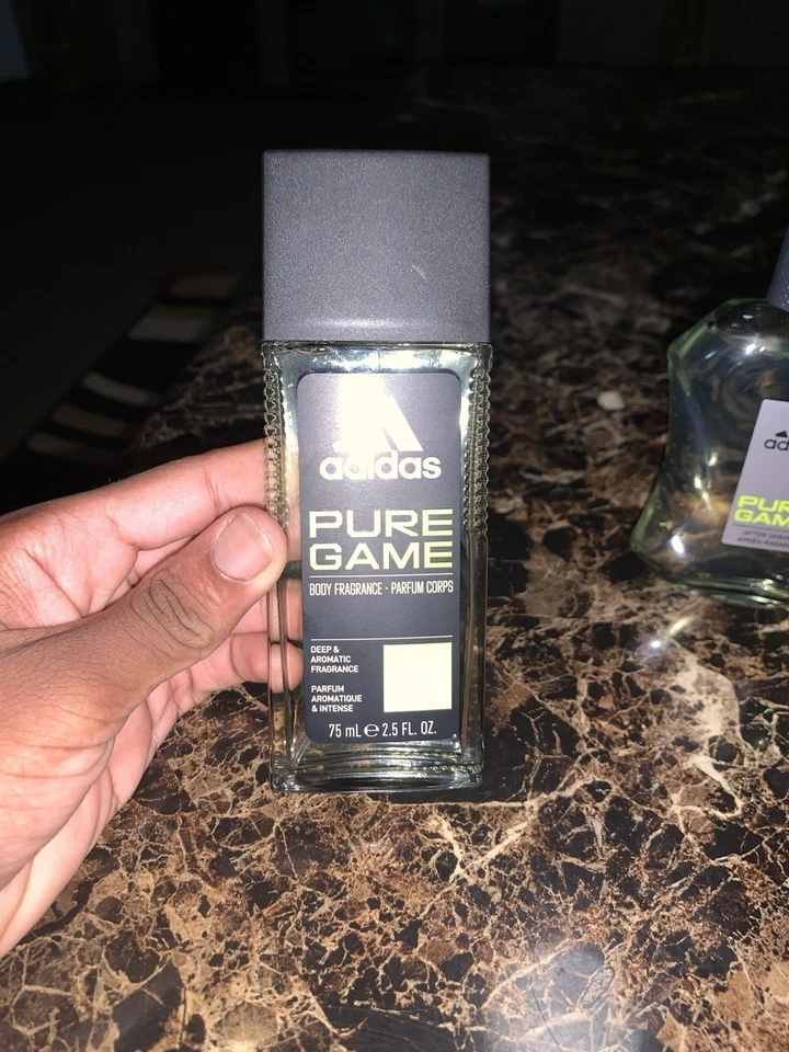阿迪达斯 Feel The Rush Pure Game 4 件套全新剃须后香水沐浴露 — 第 2/4 张图片