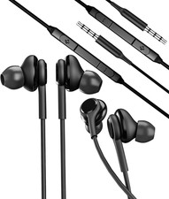 Wired Earbuds 3.5Mm Headphones with Microphone(2Pack) Laptop Video Game PC Gamin