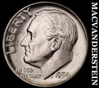1954 Roosevelt Dime- Silver- Choice Gem Brilliant Uncirculated Luster #J6307