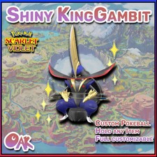    Shiny Kingambit 6IV     Pokemon Scarlet  Violet Trade    Fast Trade  