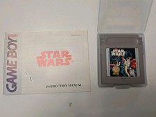 Nintendo Game Boy Game 1996 Star Wars Authentic w/ Manual & Case TESTED WORKING
