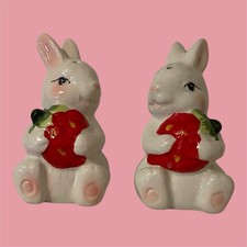 Cottagecore Whimsical Bunny Rabbit Strawberry...