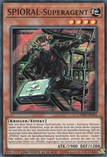 YuGiOh SPIORAL-Superagent CYHO-DESE1 Super Rare NM unl.