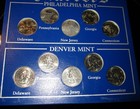 1999 Complete Year Set State Series Of Quarters From Both Philadelphia & Denver  — photo 2