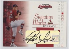 2002 Donruss Originals Signature Marks 81/200 Rick Ankiel #SM-34 Auto b4d