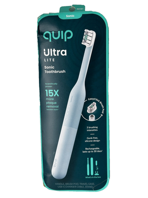 #ad #ad quip Ultra Lite Sonic Rechargeable Toothbrush Air $29.99