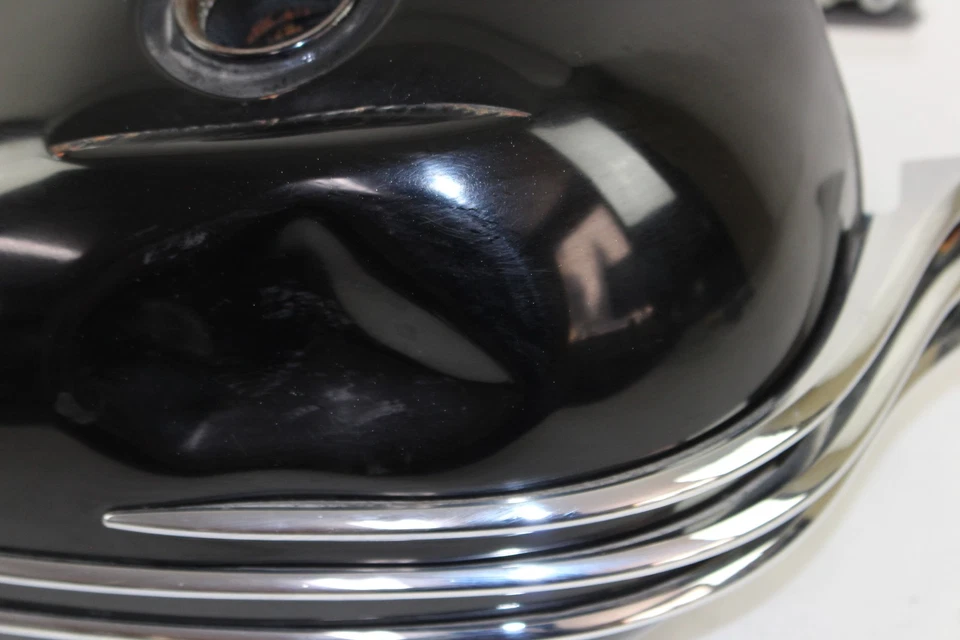 07-13 Yamaha XV1900 Stratoliner Roadliner OEM Black Gas Fuel Tank Foto 2 de 4