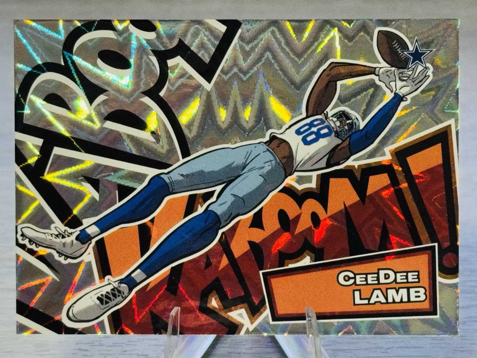 💥🏈CEEDEE LAMB 2025 Panini Absolute Kaboom! Horizontal SSP #DALLAS COWBOYS!🏈💥