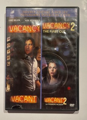 Vacancy & Vacancy 2: the First Cut (DVD) Rare Double Feature Set
