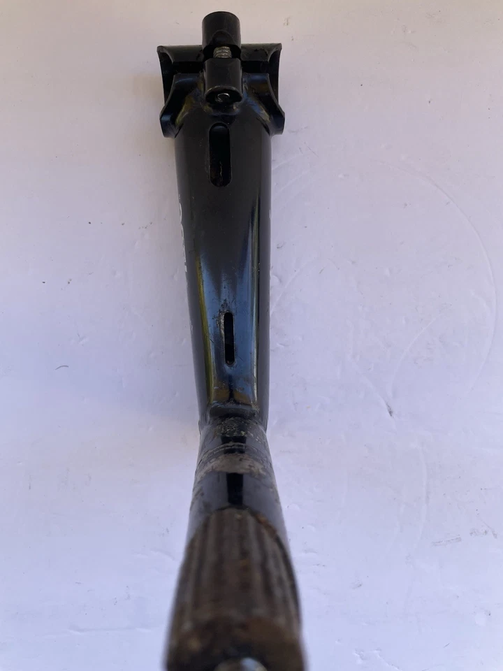 Bicicleta de montaña Mongoose Iboc pluma de vástago negro 22,2” acero vintage de la vieja escuela Foto 4 de 4