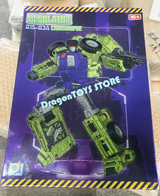 Ready! 01-Studio 01S03A Catastrophe Scrapper Devastator Combiner Action Figure