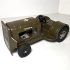 1964 Tonka U.S. Army Tug Tractor Utility Luggage Pressed Steel 1960's Military