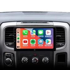 10.2" Wireless Carplay Android Auto Stereo for 2013-2018 Dodge Ram