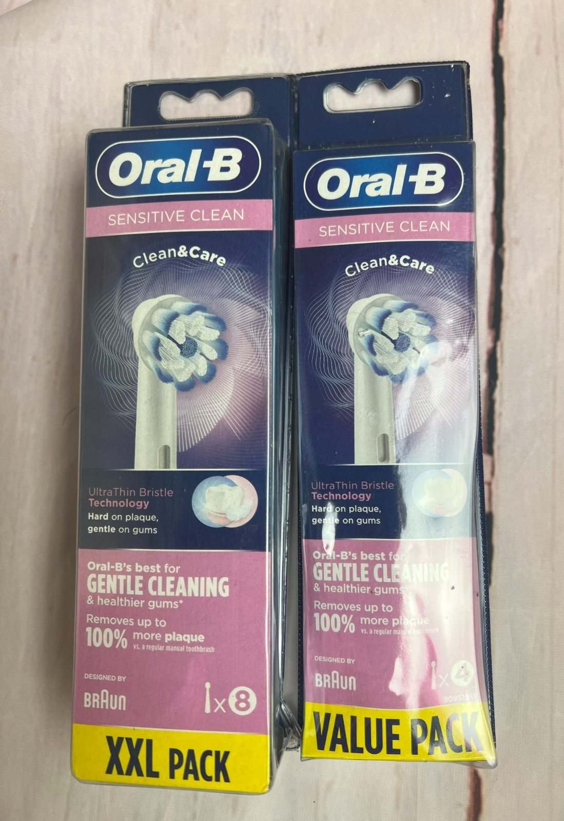 Oral-B x12 heads Sensitive Clean Toothbrush Replacement Heads *READ DESCRIPTION*