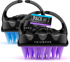 2 Pack Scalp Massager Shampoo Brush Scrubber Exfoliator